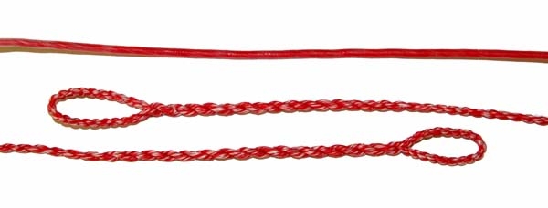 AX PRO bowstring - red white