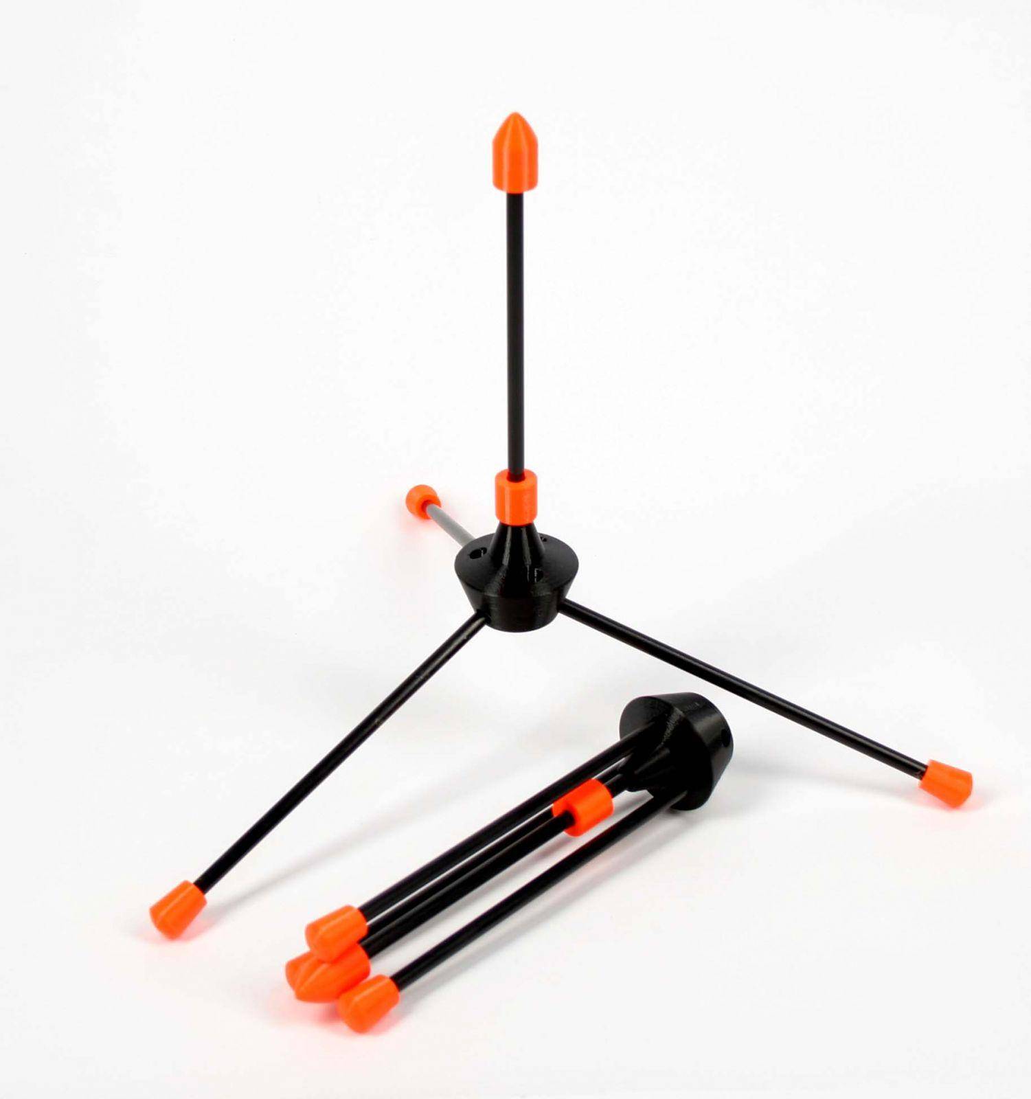 Simple folding stand for your blowpipe