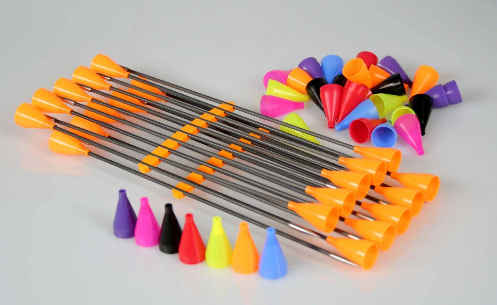 Kompletní karbonová šipka s hrotem 0,7 gram 20 ks, Cone Nr. 3