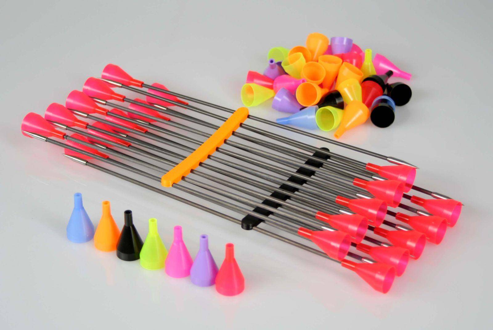 Kompletní karbonová šipka s hrotem 0,7 gram 20 ks, Cone Nr. 2