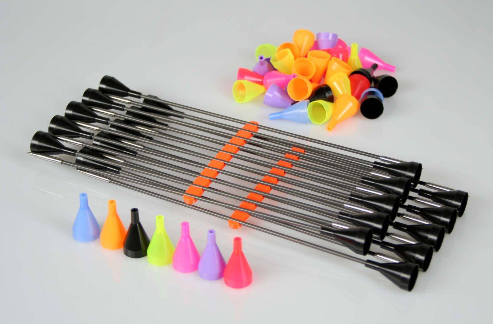 Kompletní karbonová šipka hrotem 1,1 gram 20 ks, Cone Nr. 2