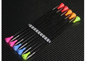 Complet Carbon Dart with Stainless point 1,1 gram 10 pcs