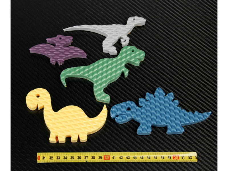 Dynosaurus Zielscheiben 5 stuck